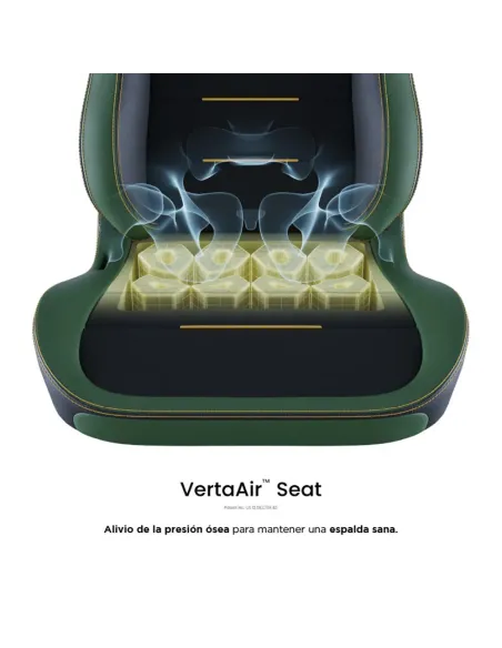 Vertagear SL3800 HygenX Midnight Green – silla gamer ergonómica