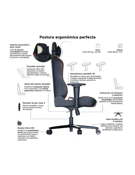 VERTAGEAR SL3800 HYGENNX BURGUNDY RED