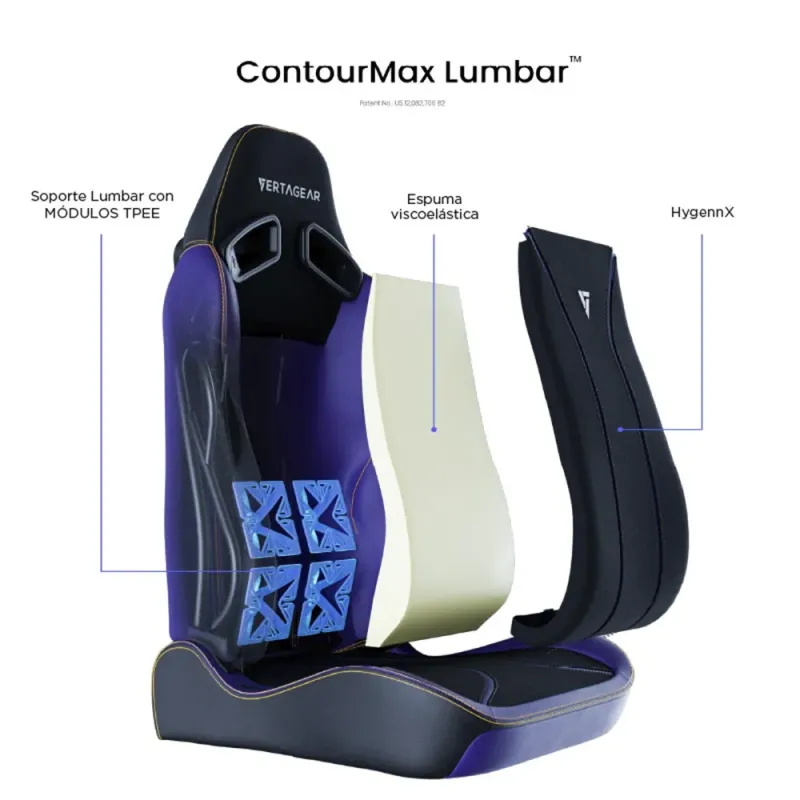 VERTAGEAR SL5800 HYGENNX MIDNIGHT PURPLE