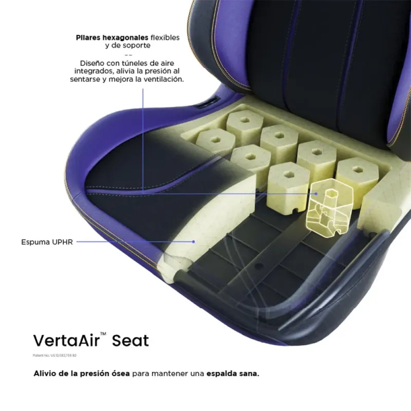 VERTAGEAR SL5800 HYGENNX MIDNIGHT PURPLE