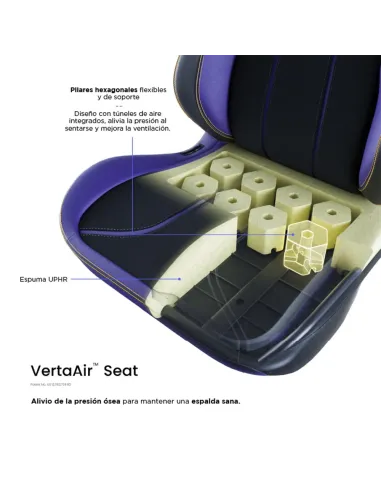 Vertagear SL5800 Hygenx Midnight Purple – Ergonomic Gaming Chair