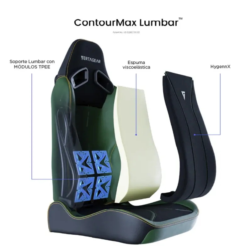VERTAGEAR SL5800 HYGENNX MIDNIGHT GREEN