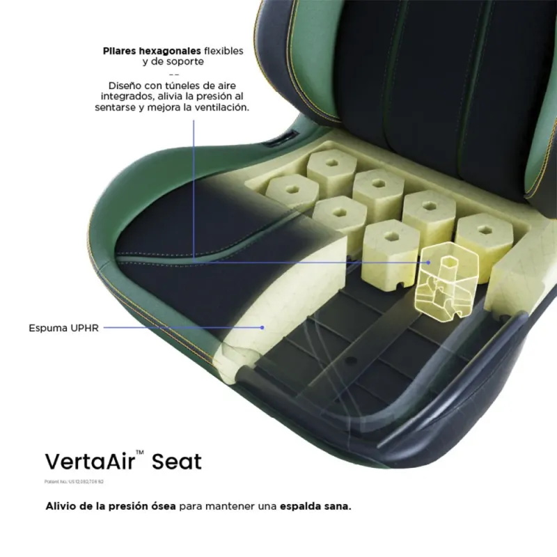 VERTAGEAR SL5800 HYGENNX MIDNIGHT GREEN