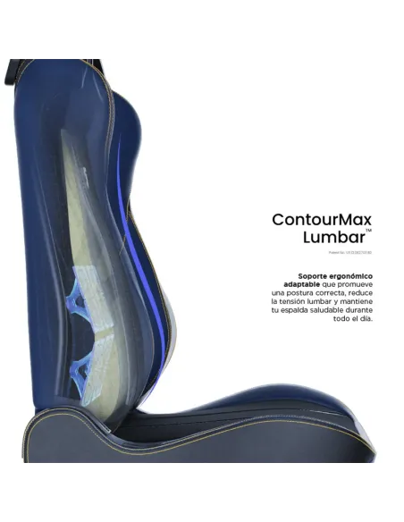 Vertagear SL5800 HyGenNX Midnight Blue – Confort y estilo gaming