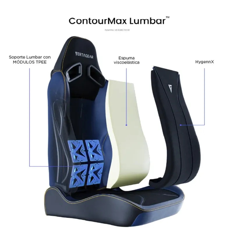 VERTAGEAR SL5800 HYGENNX MIDNIGHT BLUE
