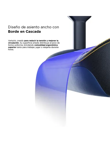 Vertagear SL5800 HyGenNX Midnight Blue – Confort y estilo gaming