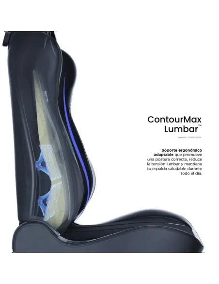 Silla gaming Vertagear SL5800 Hygenx Carbon Black ergonómica