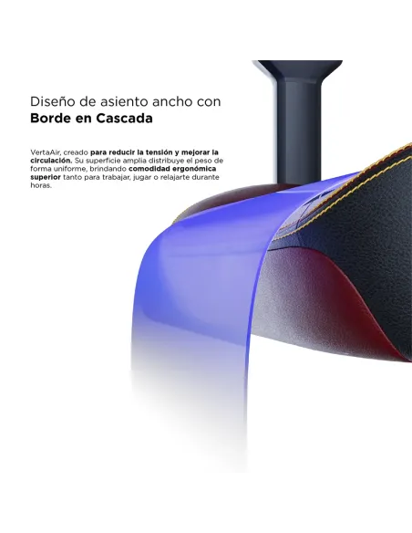 Vertagear SL5800 HyGenNX Burgundy Red – Ergonomic Gaming Chair