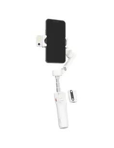 Hohem iSteady V3 Blanco | Gimbal Smartphone con IA y Luz - TiendaCPU