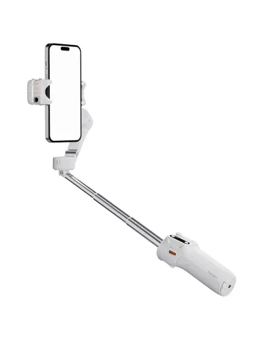Hohem iSteady V3 Blanco | Gimbal Smartphone con IA y Luz - TiendaCPU