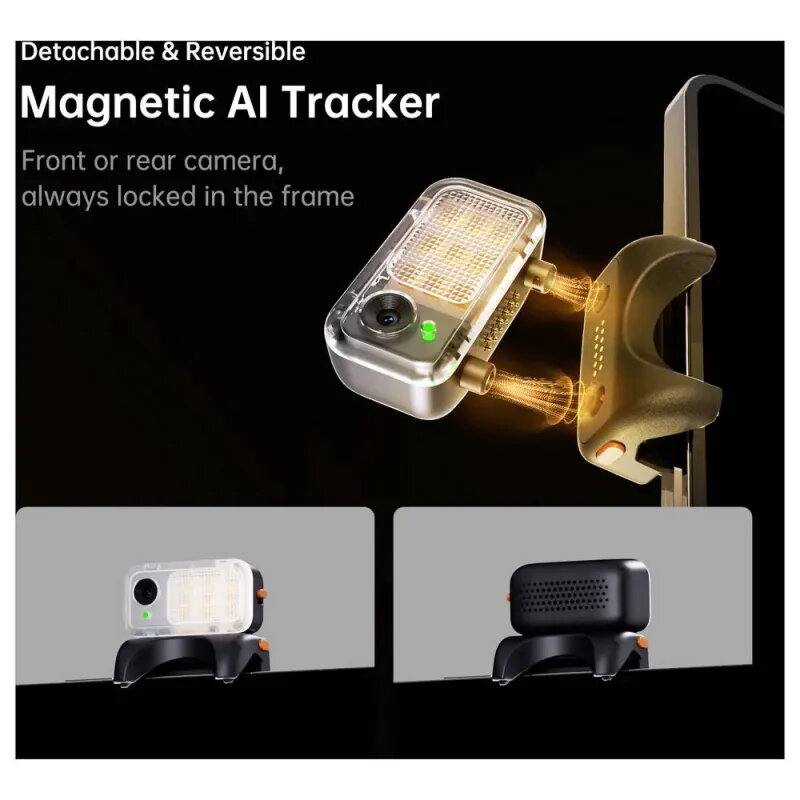 HOHEM iSteady V3 AI Gimbal Auto-Track WHT