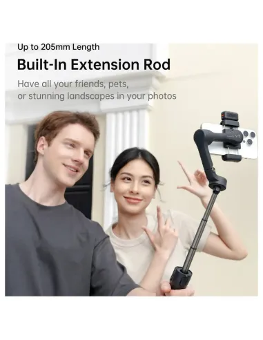 Hohem iSteady V3 White | AI Smartphone Gimbal & Fill Light - TiendaCPU