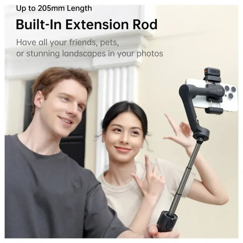 HOHEM iSteady V3 AI Gimbal Auto-Track WHT