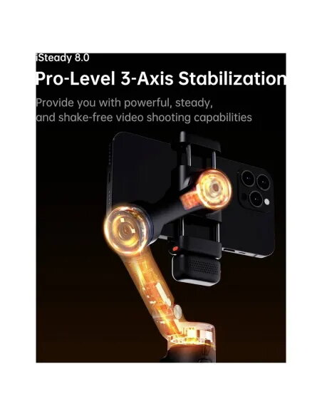 HOHEM iSteady V3 AI Gimbal Auto-Track WHT