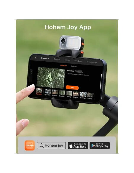 HOHEM iSteady V3 AI Gimbal Auto-Track WHT