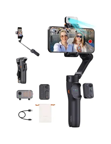Buy Hohem iSteady V3 Black | AI Smartphone Gimbal & Fill Light