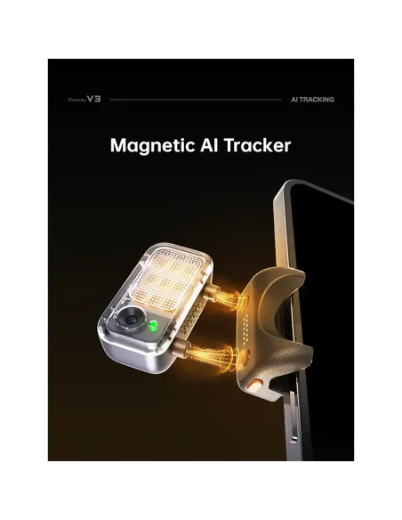 Buy Hohem iSteady V3 Black | AI Smartphone Gimbal & Fill Light