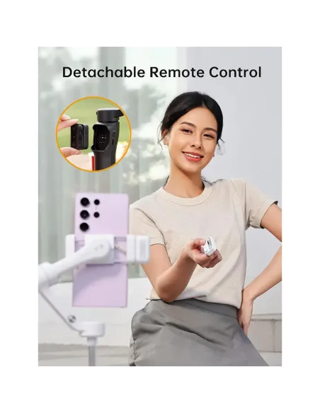 Buy Hohem iSteady V3 Black | AI Smartphone Gimbal & Fill Light