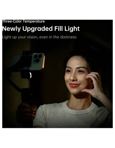 Buy Hohem iSteady V3 Black | AI Smartphone Gimbal & Fill Light