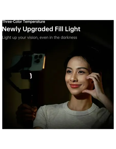 Buy Hohem iSteady V3 Black | AI Smartphone Gimbal & Fill Light