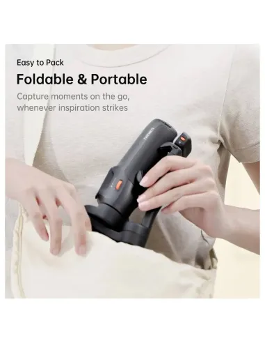 Buy Hohem iSteady V3 Black | AI Smartphone Gimbal & Fill Light