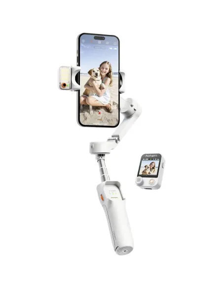 Hohem iSteady V3 Ultra Blanco | Gimbal con rastreo IA - TiendaCPU