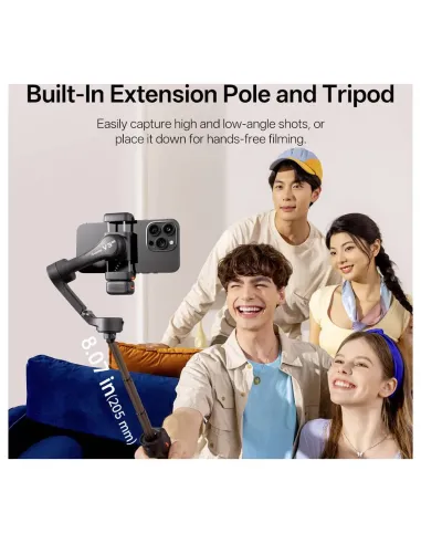 Hohem iSteady V3 Ultra Blanco | Gimbal con rastreo IA - TiendaCPU