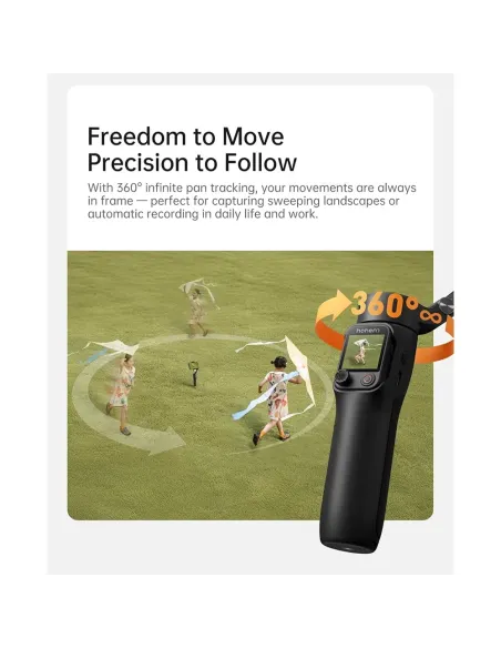 Hohem iSteady V3 Ultra Blanco | Gimbal con rastreo IA - TiendaCPU