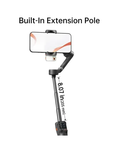 Hohem iSteady V3 Ultra Blanco | Gimbal con rastreo IA - TiendaCPU