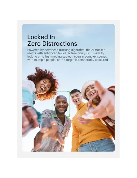 Hohem iSteady V3 Ultra Blanco | Gimbal con rastreo IA - TiendaCPU