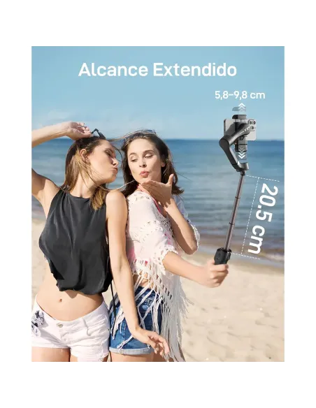 Hohem iSteady V3 Ultra Negro | Estabilizador Gimbal con IA - TiendaCPU