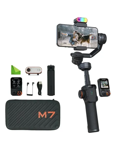 Hohem iSteady M7 Premium | Gimbal IA 500g con Pantalla Táctil