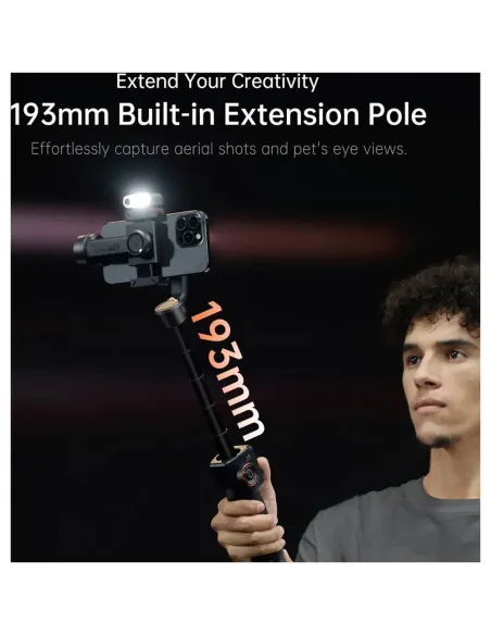 Hohem iSteady M7 Premium | Gimbal IA 500g con Pantalla Táctil