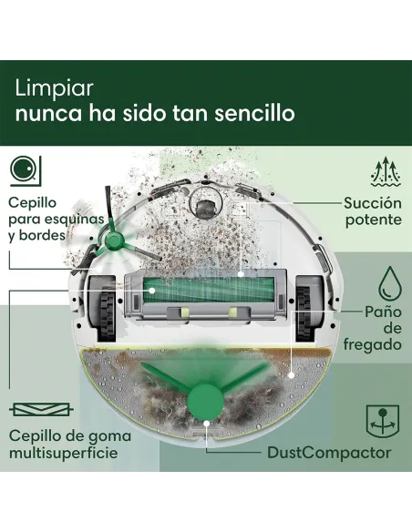Buy iRobot Roomba 205 Combo | Vacuum, Mop & Compacts Dirt