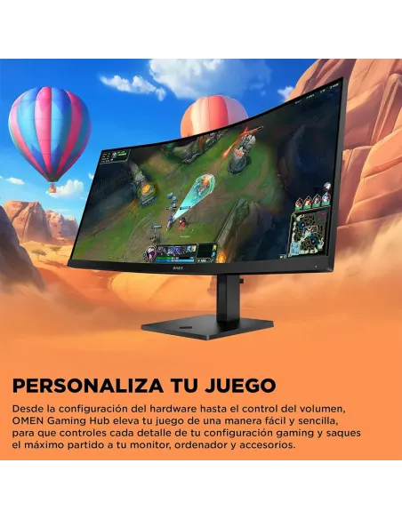 Comprar HP OMEN 34c G2 | Monitor Curvo 34" WQHD 180Hz - TiendaCPU