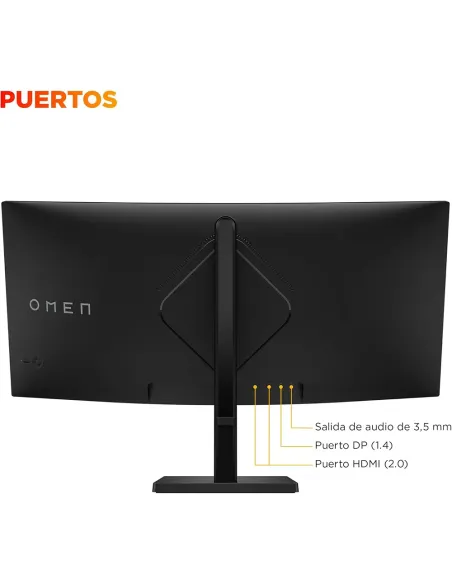 Buy HP OMEN 34c G2 | 34" Curved WQHD Monitor 180Hz - TiendaCPU