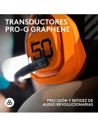 Logitech G Astro A50 X McLaren | Auriculares Inalámbricos - TiendaCPU