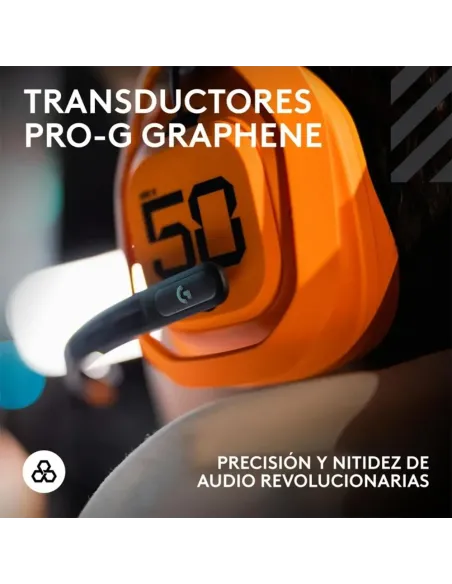 Logitech G Astro A50 X McLaren | Auriculares Inalámbricos - TiendaCPU