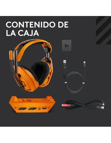 Logitech G Astro A50 X McLaren | Auriculares Inalámbricos - TiendaCPU
