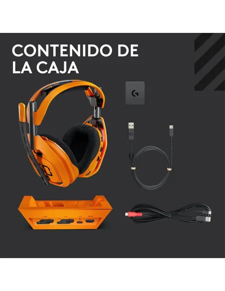 Logitech G Astro A50 X McLaren | Auriculares Inalámbricos - TiendaCPU