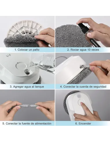 Buy HUTT DDC56 Refurbished: Window Cleaning Robot - TiendaCPU