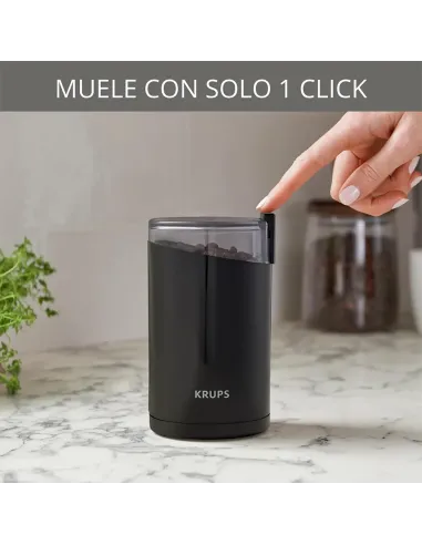 Comprar KRUPS Molinillo de Café Eléctrico 200W | F20342 - TiendaCPU