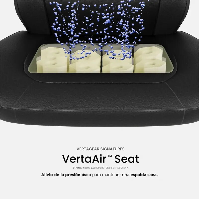 Buy Vertagear SL1800 Black | Ergonomic Gaming Chair - TiendaCPU