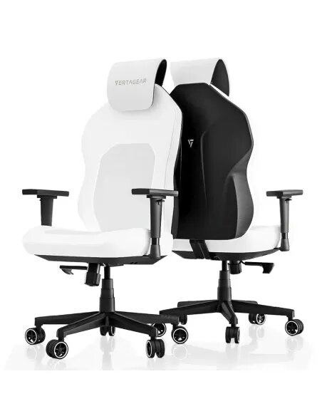 Silla gaming Vertagear SL1800 White & Black | Ergonomía - TiendaCPU