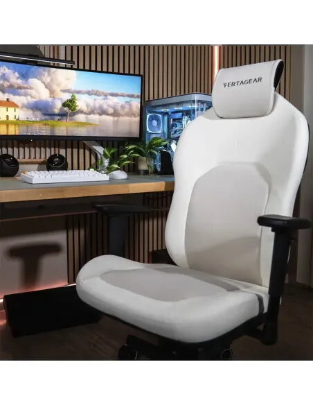 Silla gaming Vertagear SL1800 White & Black | Ergonomía - TiendaCPU