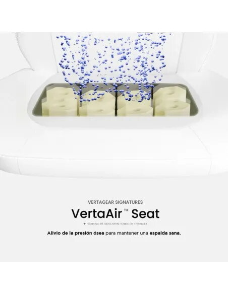 Silla gaming Vertagear SL1800 White & Black | Ergonomía - TiendaCPU