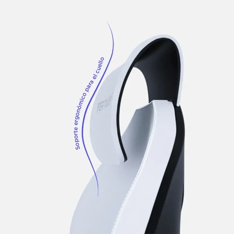 Silla gaming Vertagear SL1800 White & Black | Ergonomía - TiendaCPU