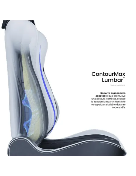 Vertagear SL5800 HygennX Black/White | Silla Gaming - TiendaCPU