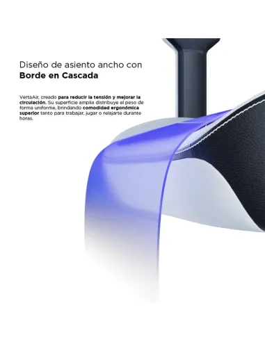 Vertagear SL5800 HygennX Black/White | Silla Gaming - TiendaCPU