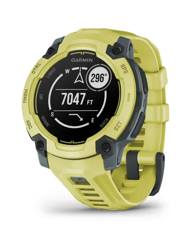Garmin Instinct E Amarillo | Reloj GPS 16 Días Batería - TiendaCPU